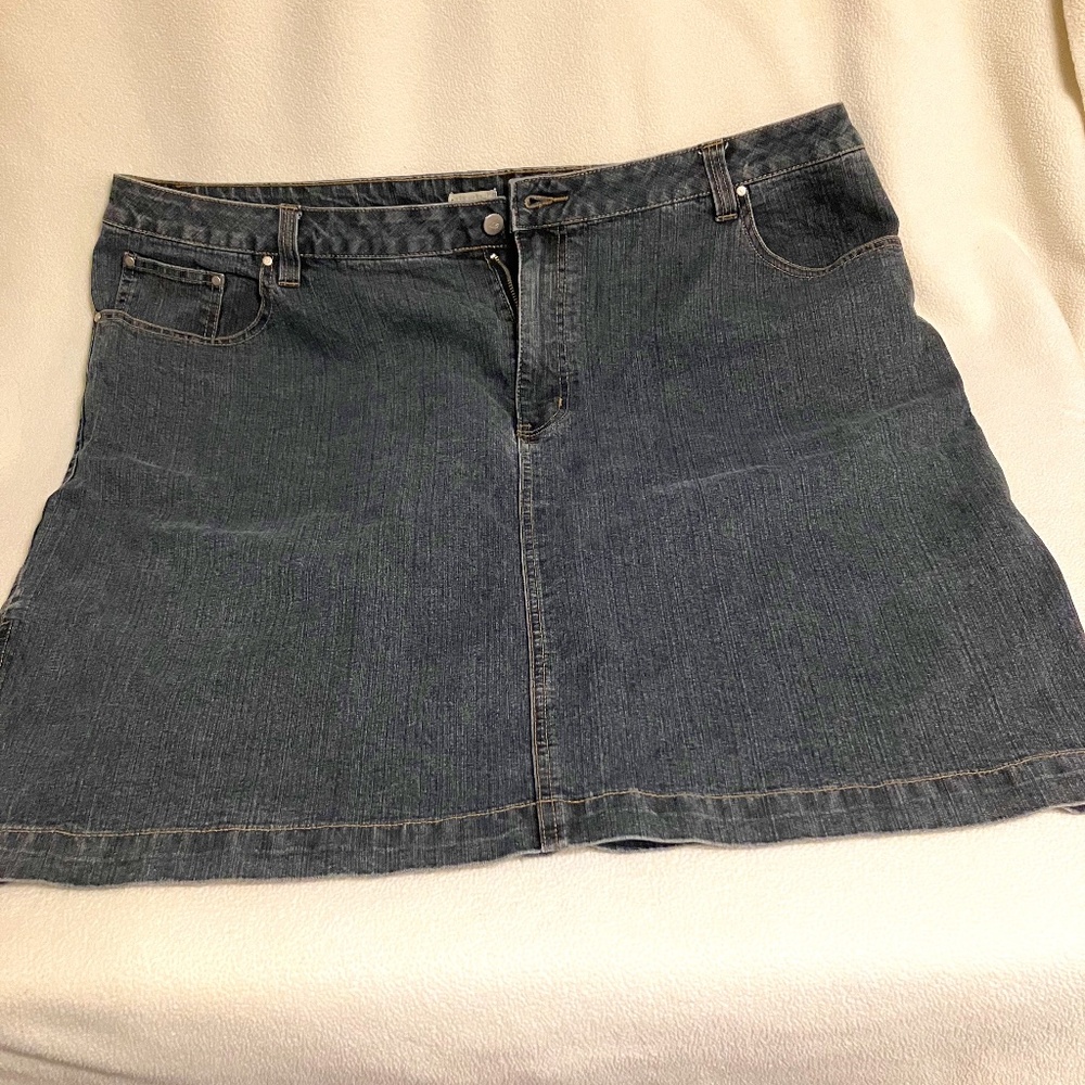 Cotton Ginny PLUS  Denim Mini skirt size 24